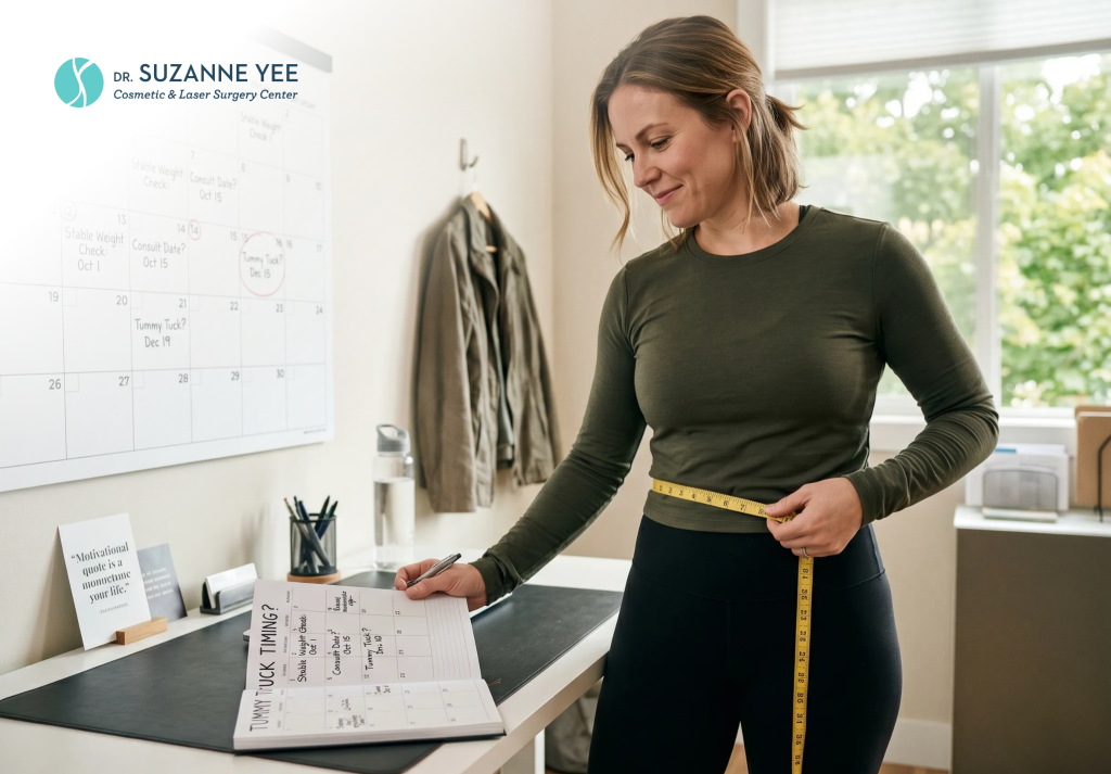 Should you wait for a tummy tuck after weight loss or bariatric surgery?