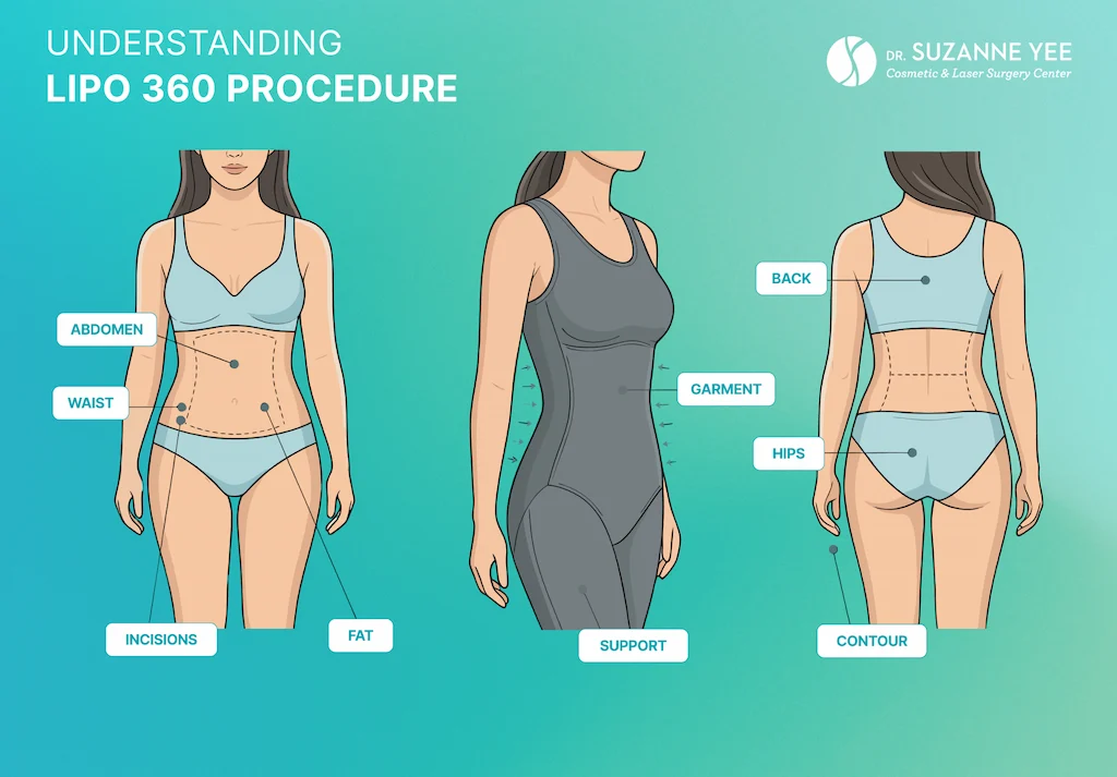 What happens during the Lipo 360 procedure?